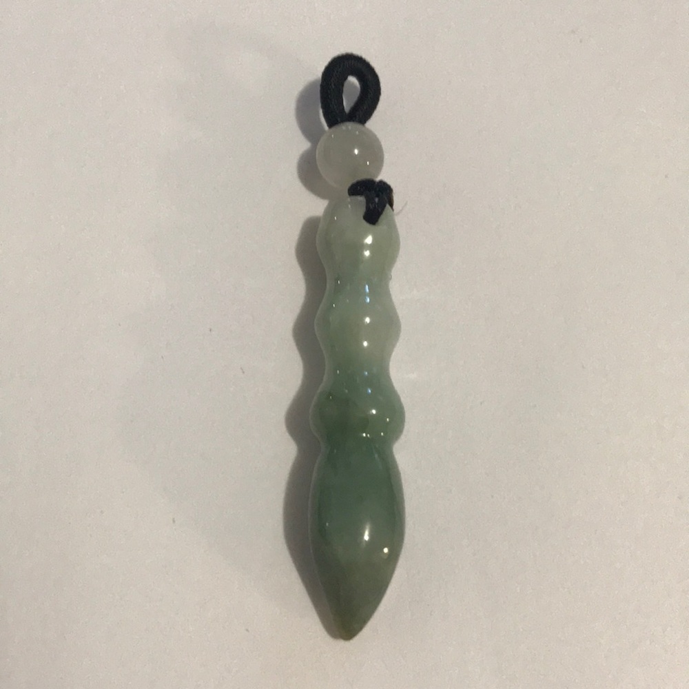 Grade A Writing Brush Natural Jade Pendant